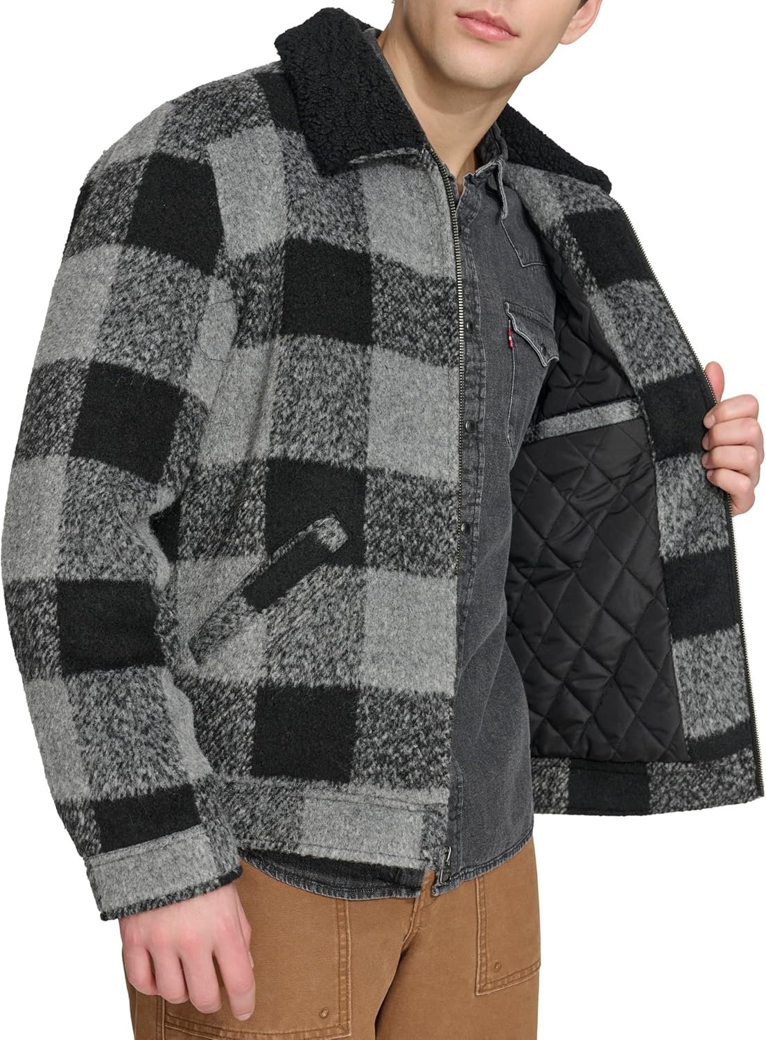 Levi's Men's Wool Blend Depot Jacket - Image 6