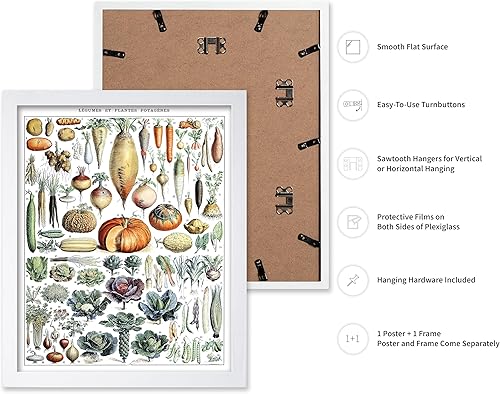 Miniatura 406 de Poster Master Póster vintage de orquídea, estampado de flores retro, arte de pared de plantas exóticas, arte botánico, regalo para hombres y