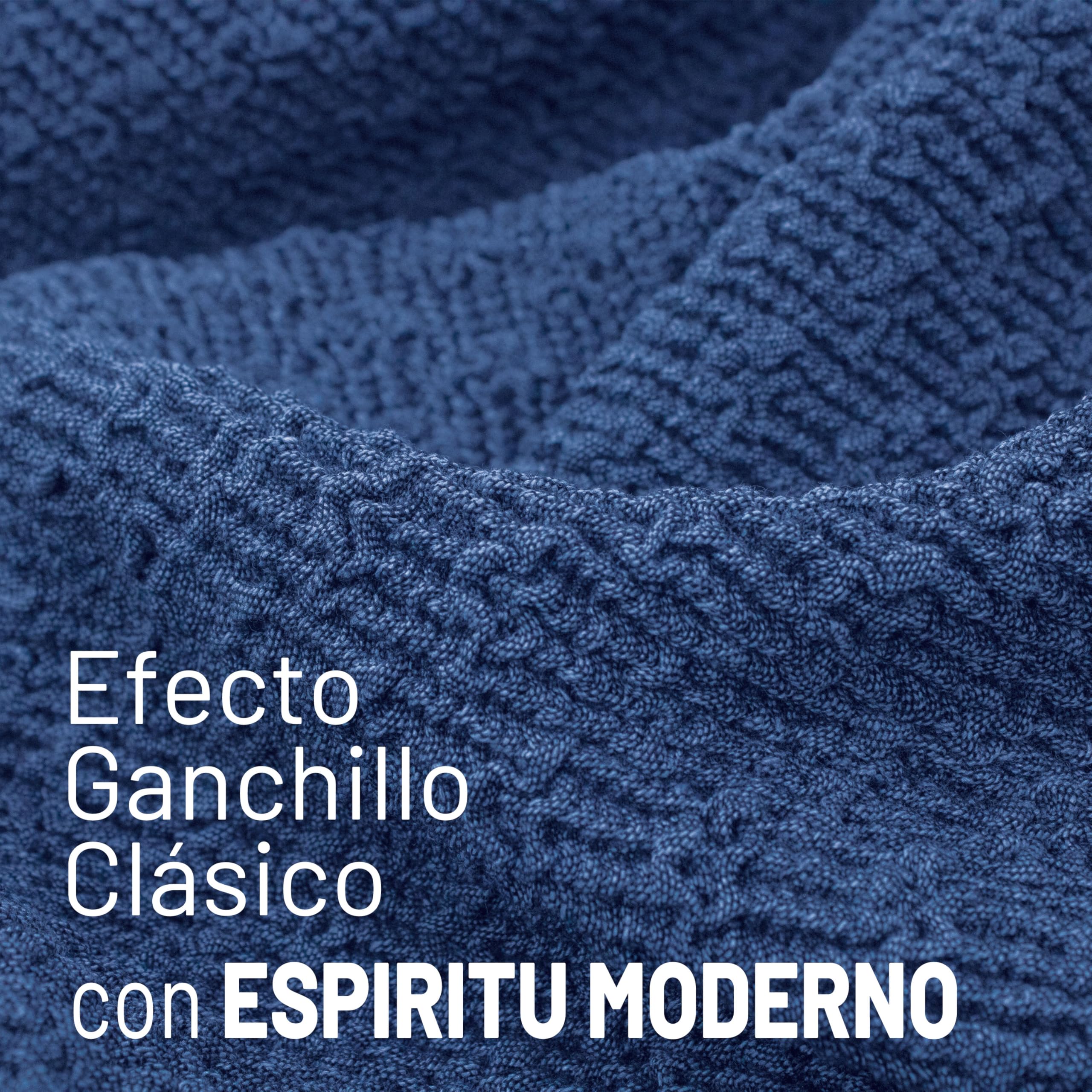 FAVERTI® Funda Sofá Premium 3 Plazas - Funda de Tejido Súper Elástico para Sofás de 180 a 230cm | Modelo BOCAIRENT | Azafata | Funda Sofá Súper Ajustable | Protector Sofá Elegante Tacto Algodón