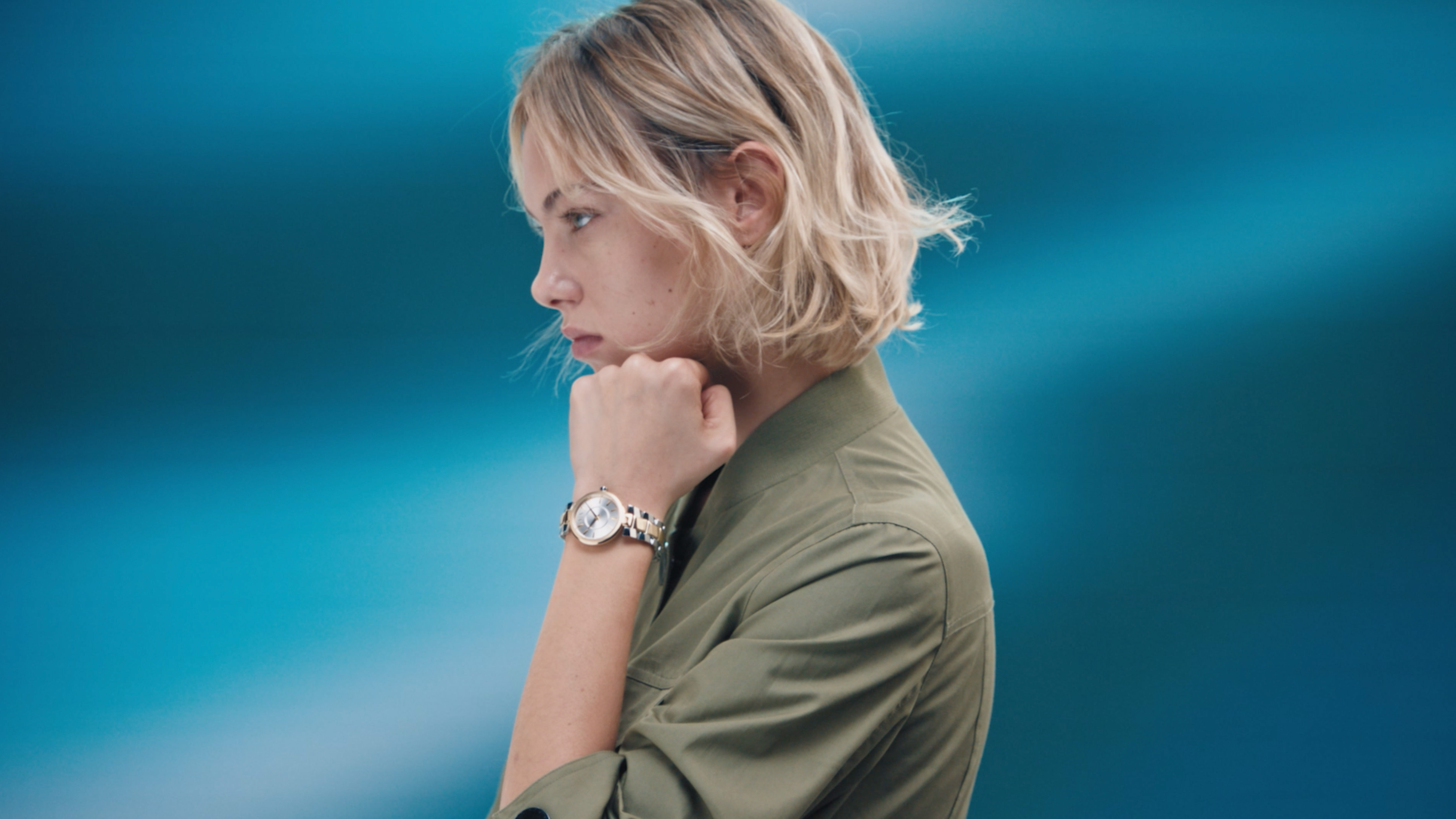 Amazon.com: Armani Exchange A｜X Women's Rose Gold-Tone Stainless