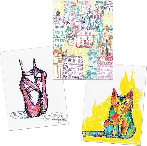 Miniatura 6 de PACON P4622 UCreate Rotulador Blanco 9" x 12" 40 hojas