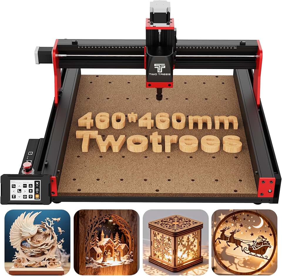 Twotrees TTC450 Pro All-Metal CNC Router Machine