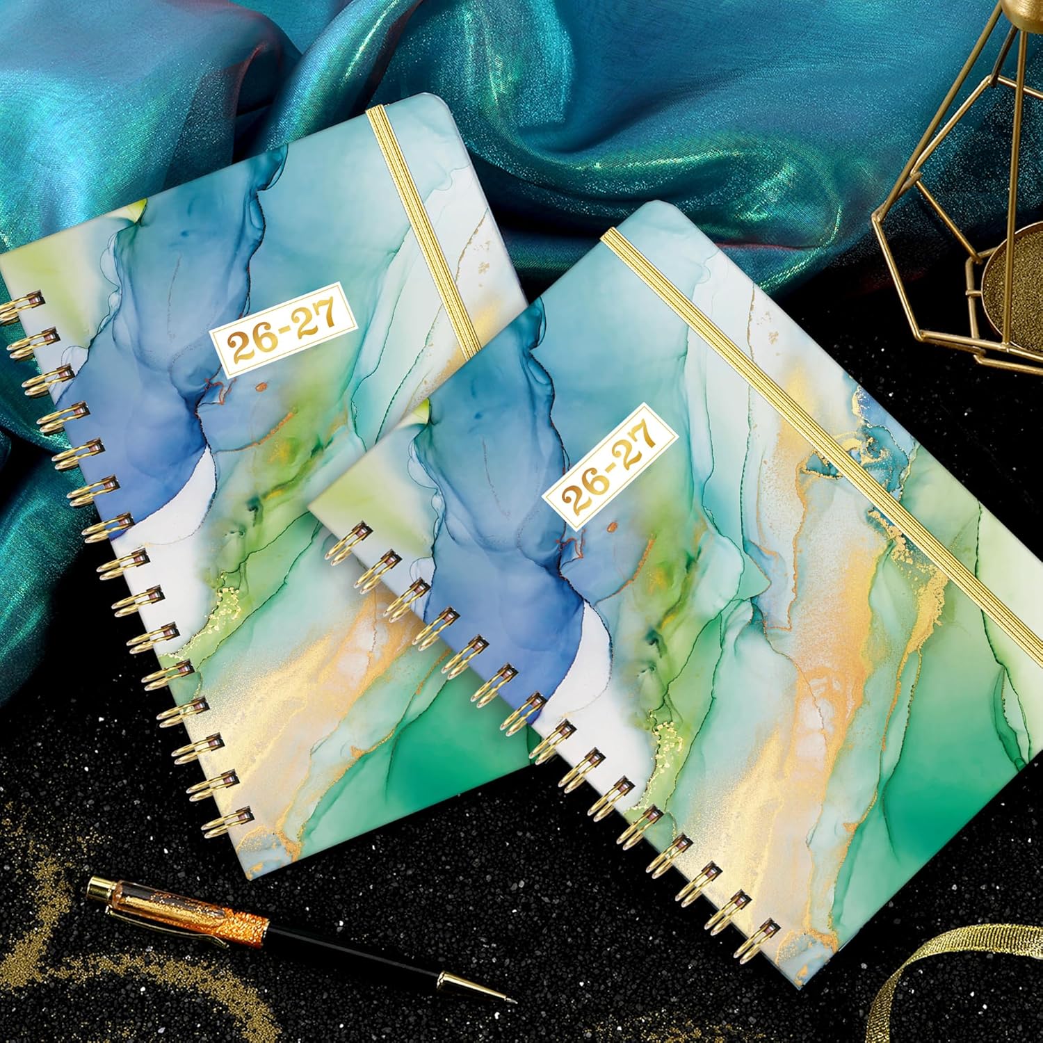 Planner 2026-2027 - Academic Planner 2026-2027, Jul. 2026 - Jun. 2027, 26-27 Weekly and Monthly with Tabs, 6.3" x 8.4", Tabs, Hardcover, Back Pocket - Image 2