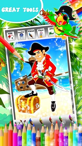 Pirates Coloring Book