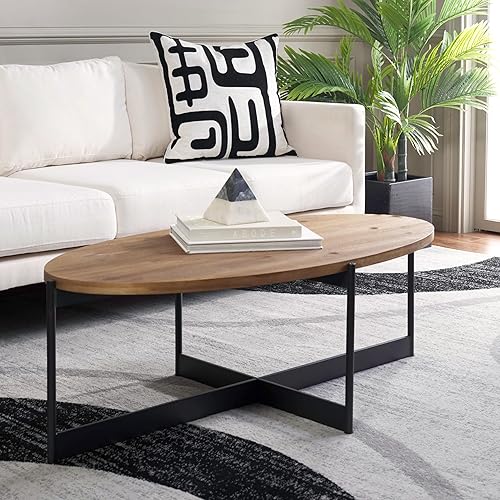 Home Collection Digby Natural Brown/Black Coffee Table