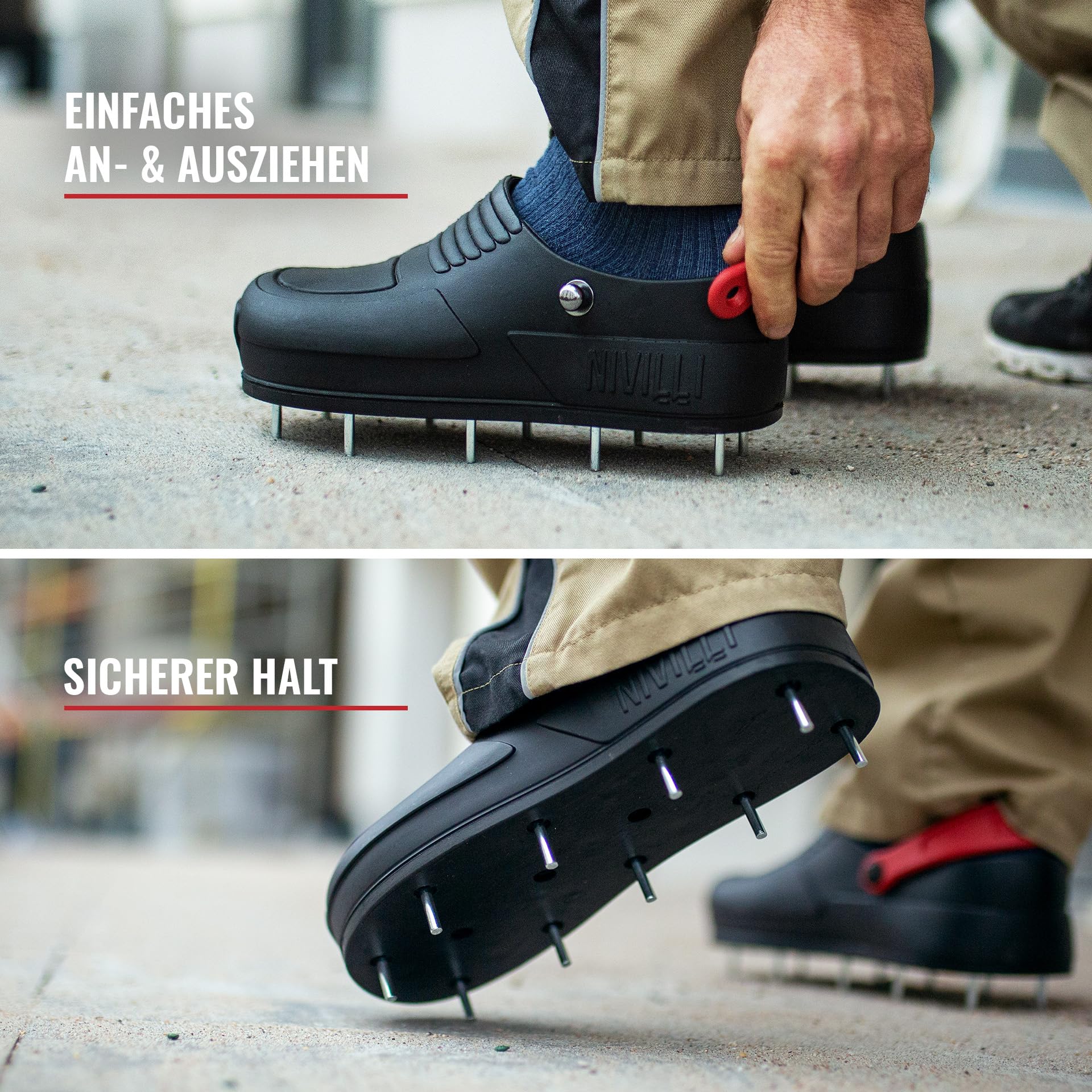 Work - Nagelshuh Clog zum Begehen Aller Epoxi, Nivellier- & Spachtelmassen, Grundierungen, Flüssigabdichtungen & Epoxi