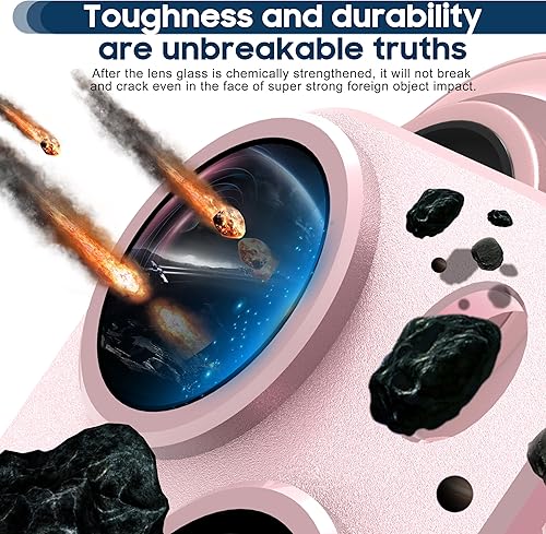 Miniatura 4 de Suoman Protector de lente de cámara para iPhone 1515 Plus, metal fresco, protector de lente de cámara de vidrio templado prémium para iPhone 15 de