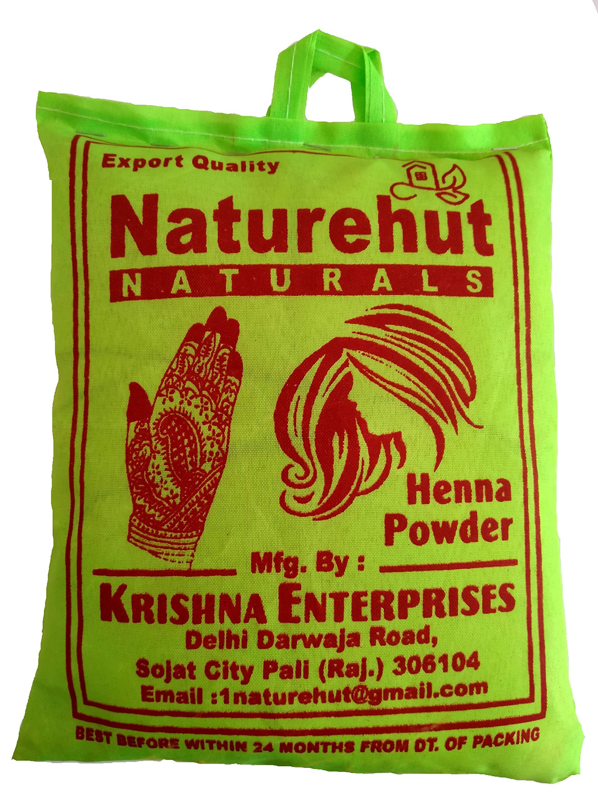 Naturehut Herbal Henna Mix Powder (5 kg) Enriched With Precious Herbals For Hair Growth, Colour & Conditioning