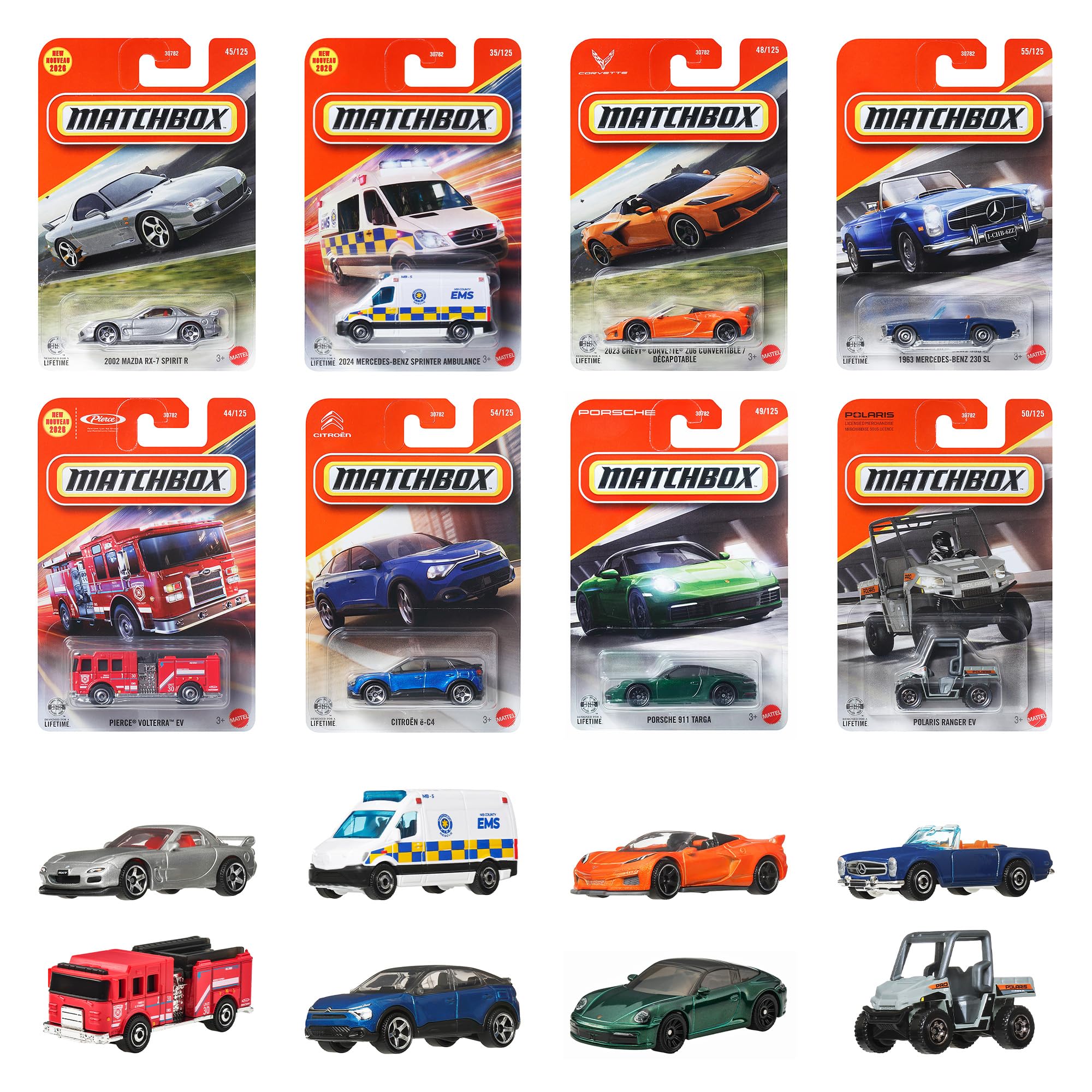 Amazon | マッチボックス(Matchbox) ベーシックカー アソート 乗り物