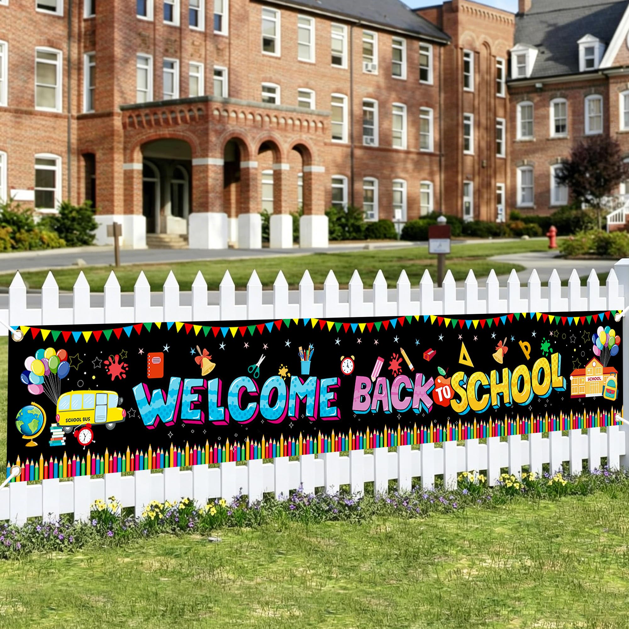 Back to School Banner Decorations