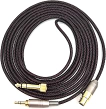 Replacement Cable for AKG Q701 / K240 / K240S / K240MK II / K702 / K271s / K141 / K171 / K181 / K271 MKII/Pioneer HDJ-200 Headphones Audio Upgrade HiFi 8.3ft