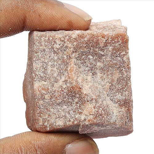 Miniatura 2 de GEMHUB Jade rosa áspero natural, 612 unidades, piedra preciosa suelta de cristal de roca áspera para hacer joyas, Gema, Jade birmano