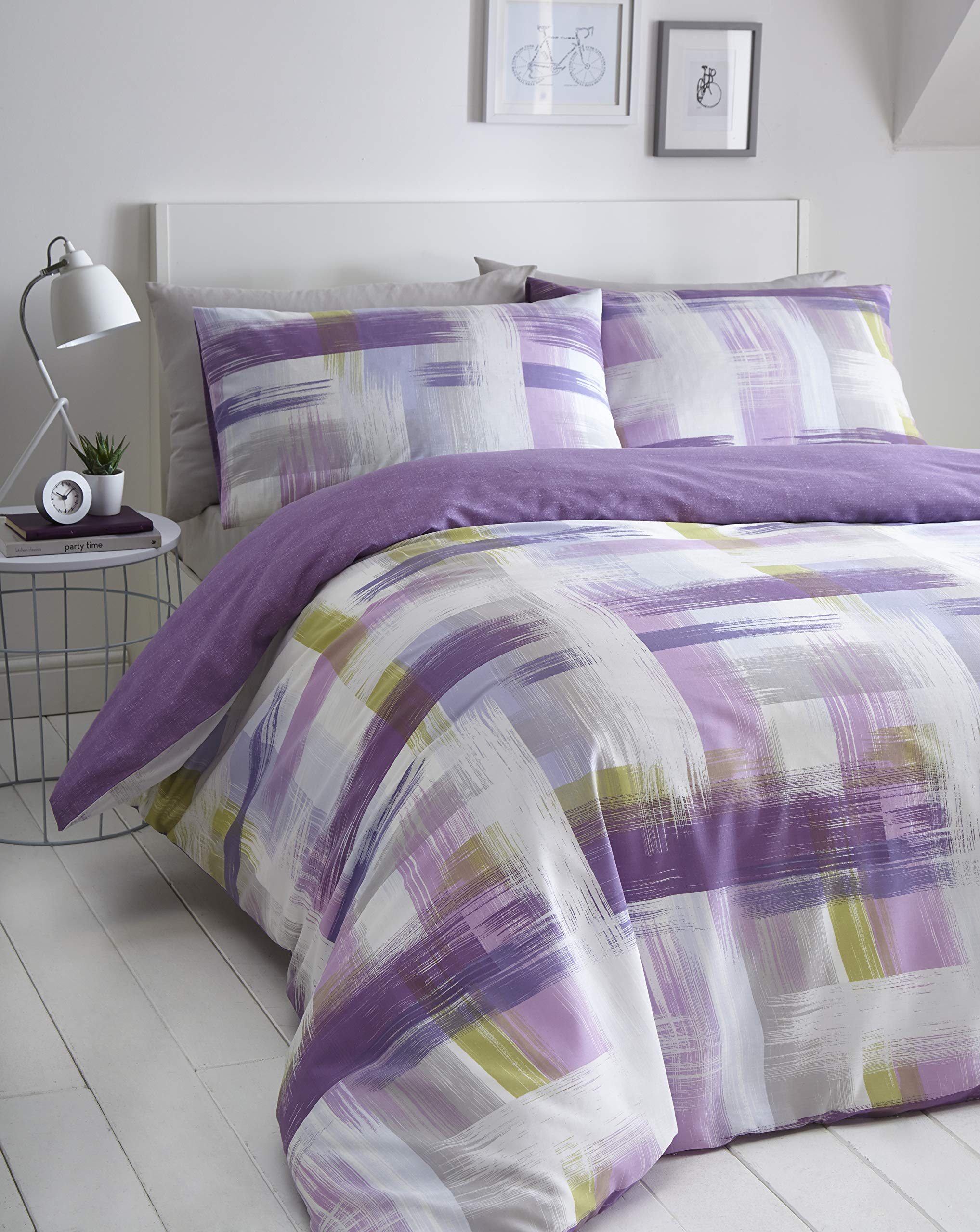 Studio - Lilac - Duvet Cover Set - Super Kingsize