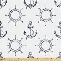 Vista 29 de Lunarable The Yard, tela de mariposa de The Yard, colorido patrón de insectos con alas para primavera, diseño de dibujos animados, tela de Morado