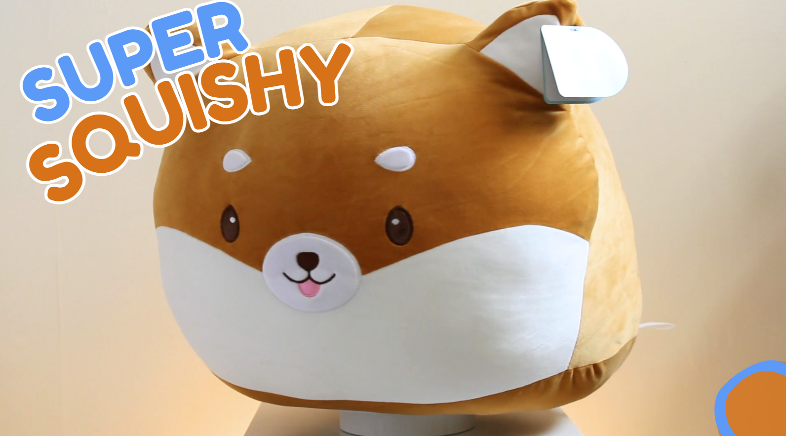 Amazon.com: Jumbo Shiba Inu Dog Plush Pillow - 29 Inch Large