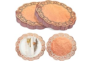 Yexiya Rose Gold Doilies: A Premium Touch for Special Occasions
