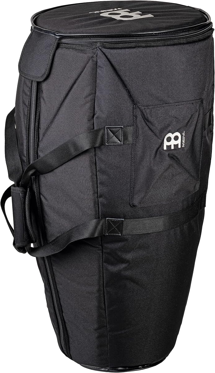 Bolsa para tambor de conga profesional, 11" — Tela resistente, correas de mochila y asa de transporte, garantía de 2 años (MCOB-11)