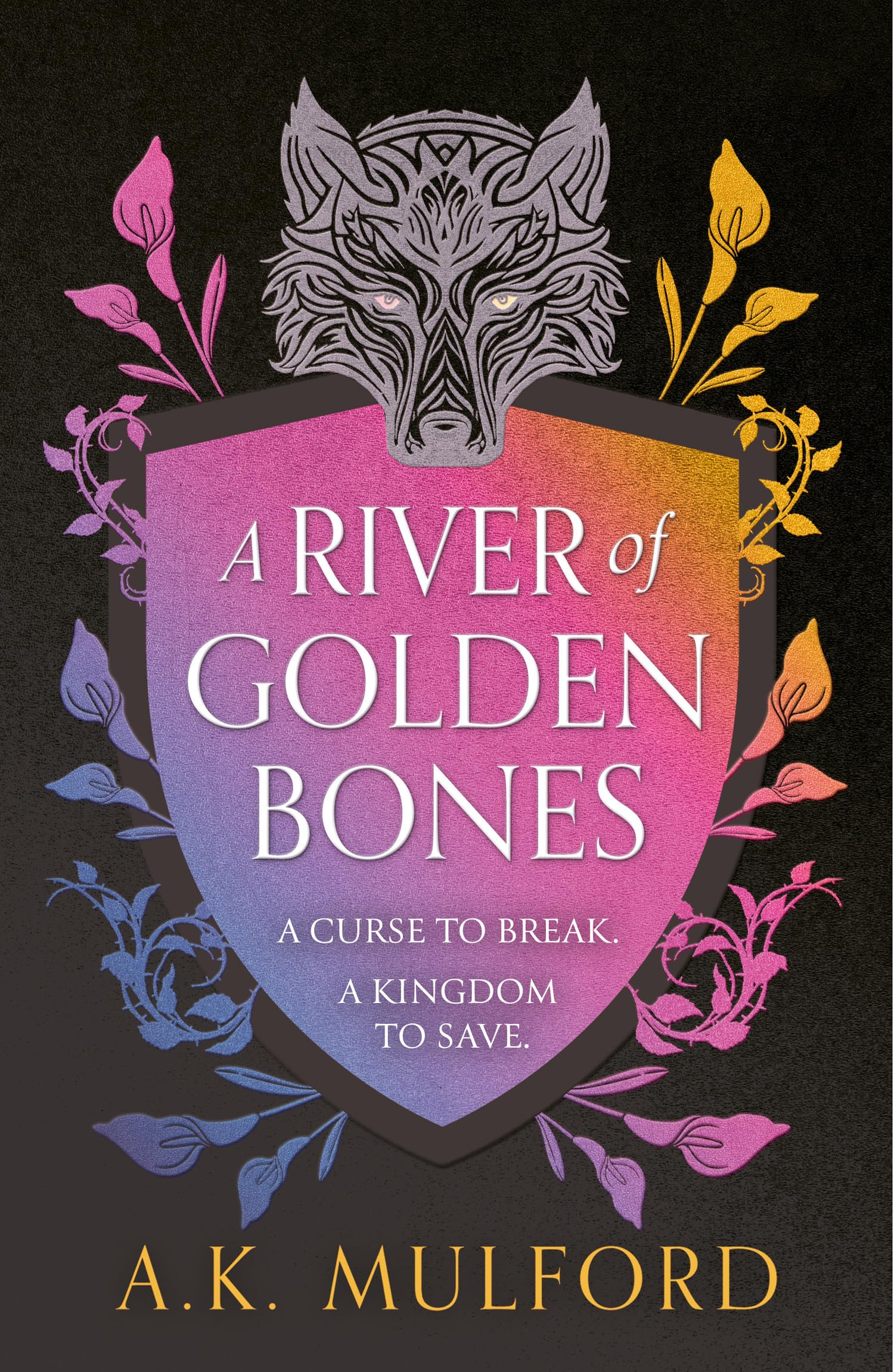 A River of Golden Bones by A.K. Mulford (Paperback Book)