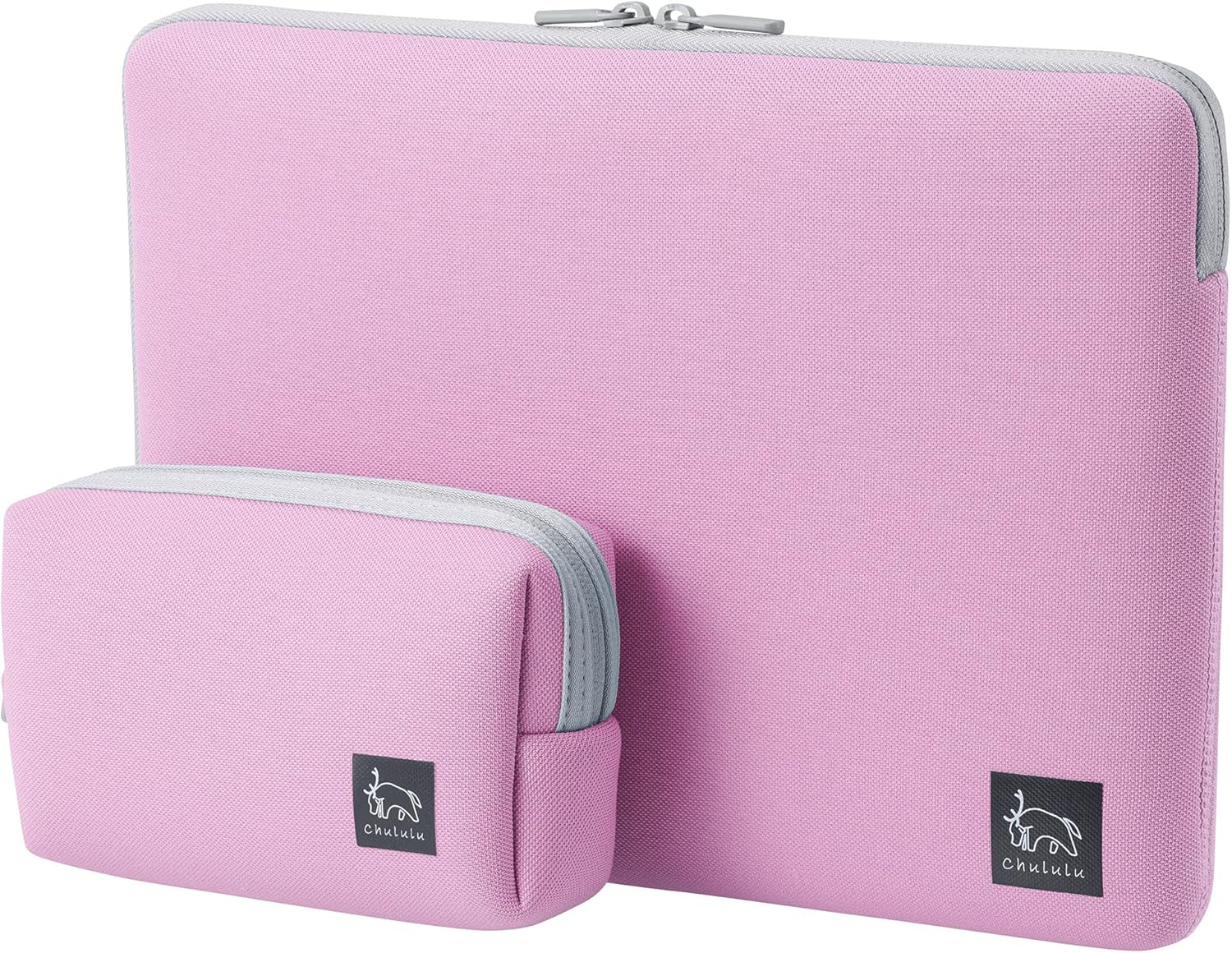 Hakuba AMZSCH-PCP116PK (Amazon.co.jp Exclusive) HAKUBA Chululu PC Inner Case for 11.6 Inches, Multi Pouch Set, Pink, Vertical Storage, Available