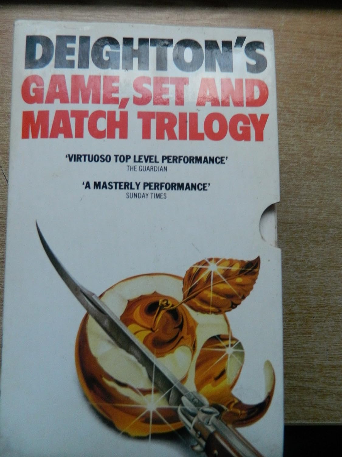 Game Set & Match Trilogy Boxed Set Len Deighton 9780586071854 Amazon