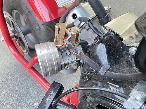 Vista 5 de Kit de adaptador de filtro de aire de 2.283 in para la mini bicicleta Coleman CT100U (negro)