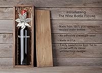 Vista 3 de Decorative for Wine or Champagne Gifts, Creative Centerpiece for Dinner Parties, Weddings, or Other Special Occasions (2 Pieces Flat Packing)