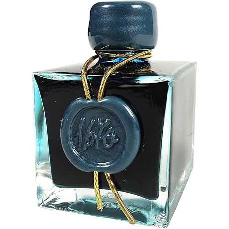 J. Herbin Anniversary Inks - Emerald of Chivor, Gold Sheen Ink