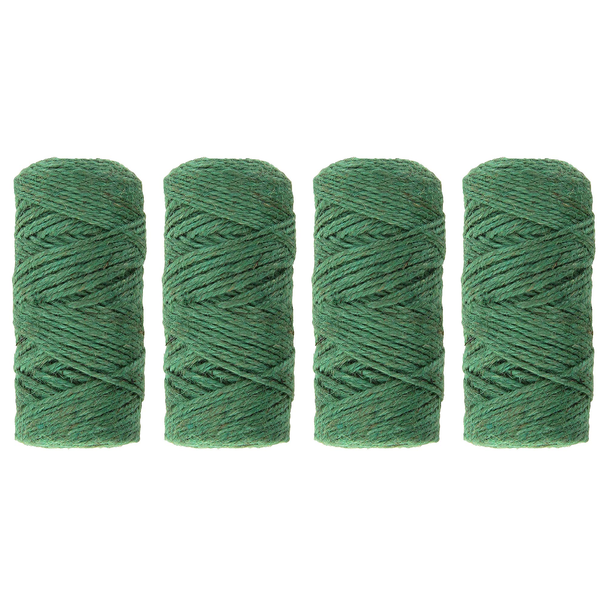 Garden Mile Heavy Duty Garden String, Garden Twine Green, Jute Twine, Sisal & Hemp Rope, Thick Rope for Floristry Supplies (200m Heavy Duty Green Thick Garden Twine)