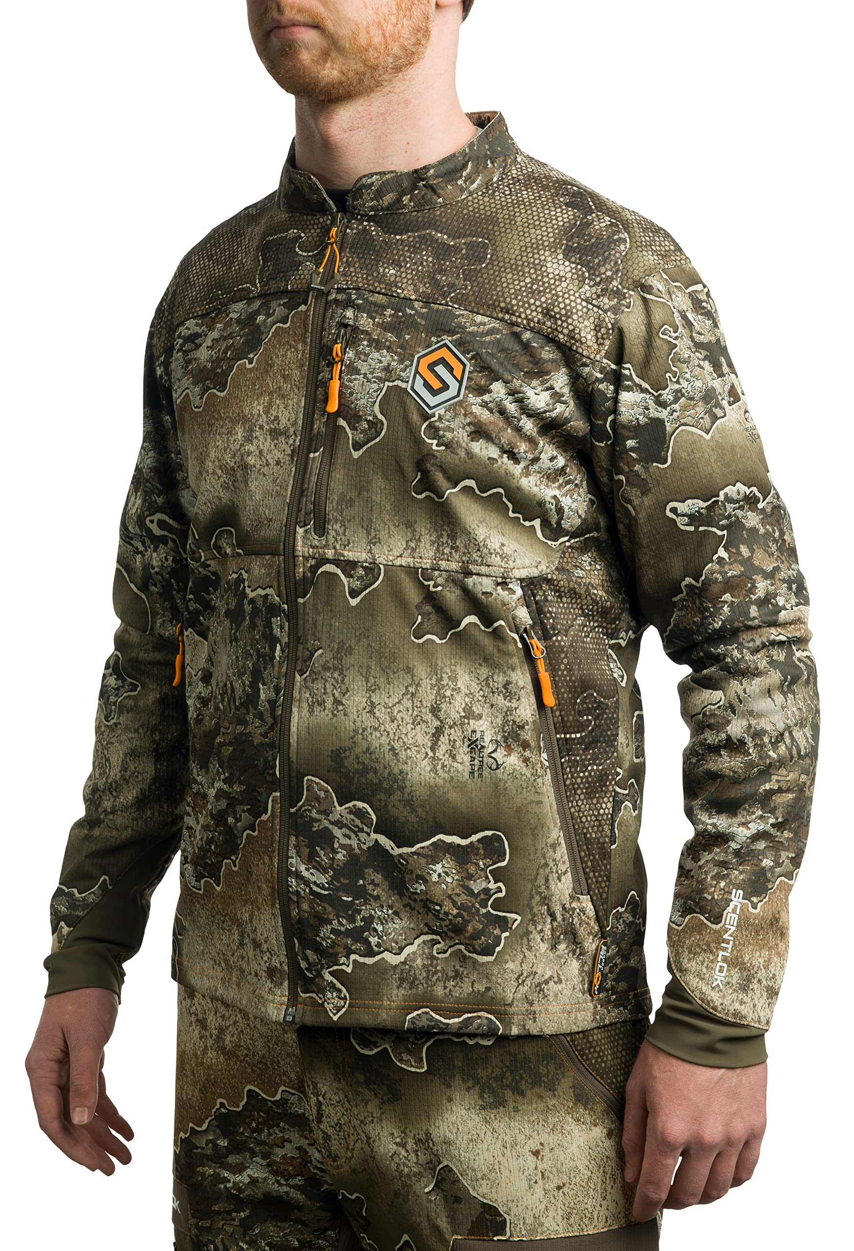 ScentLok Camo Hunting Jacket For Men Savanna Aero