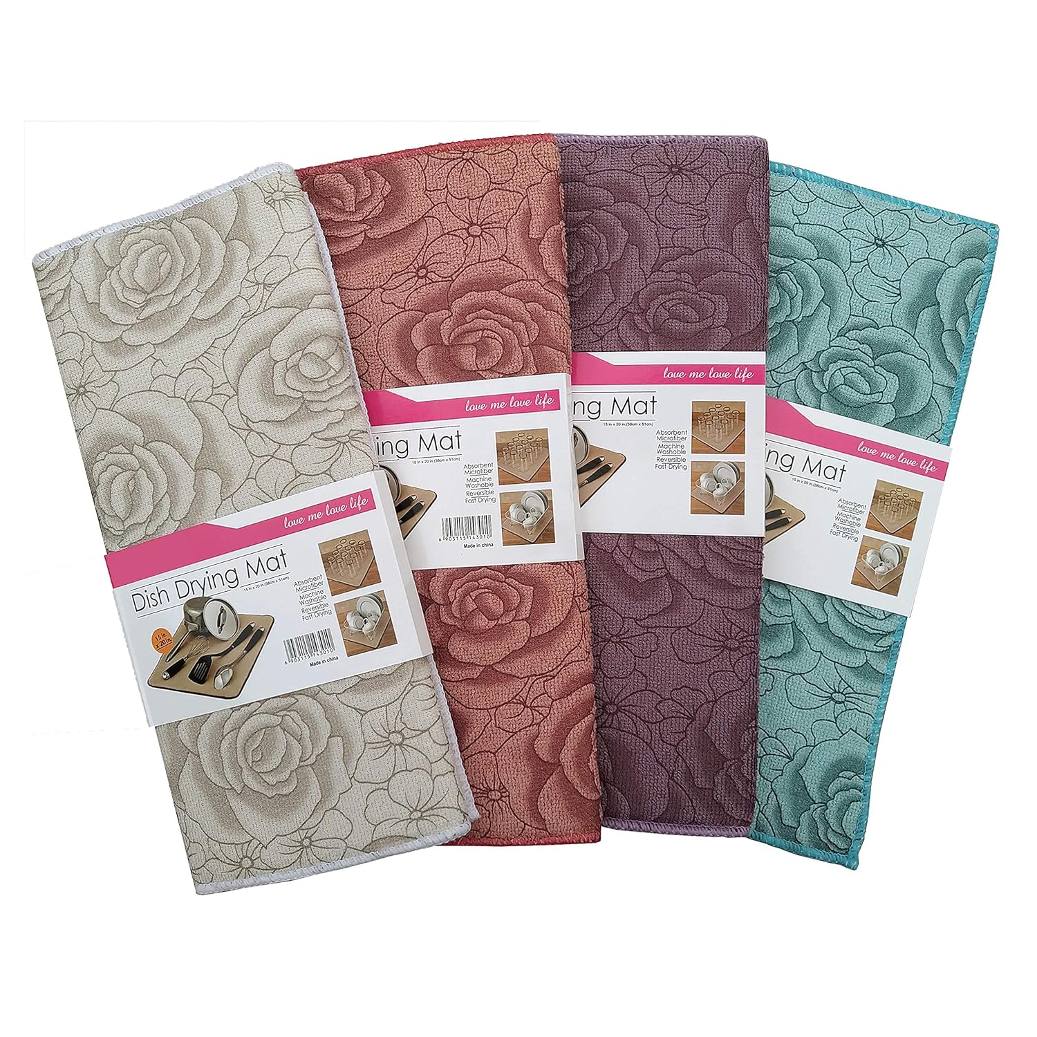 New Dish Drying Mat Reversible with Super Absorbent and Machine ...