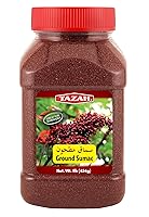 Vista 1 de Tazah Sumac Spice – Condimento de zumaque molido de Jordania de 16 onzas – Ingrediente esencial para la cocina mediterránea y del Medio Oriente