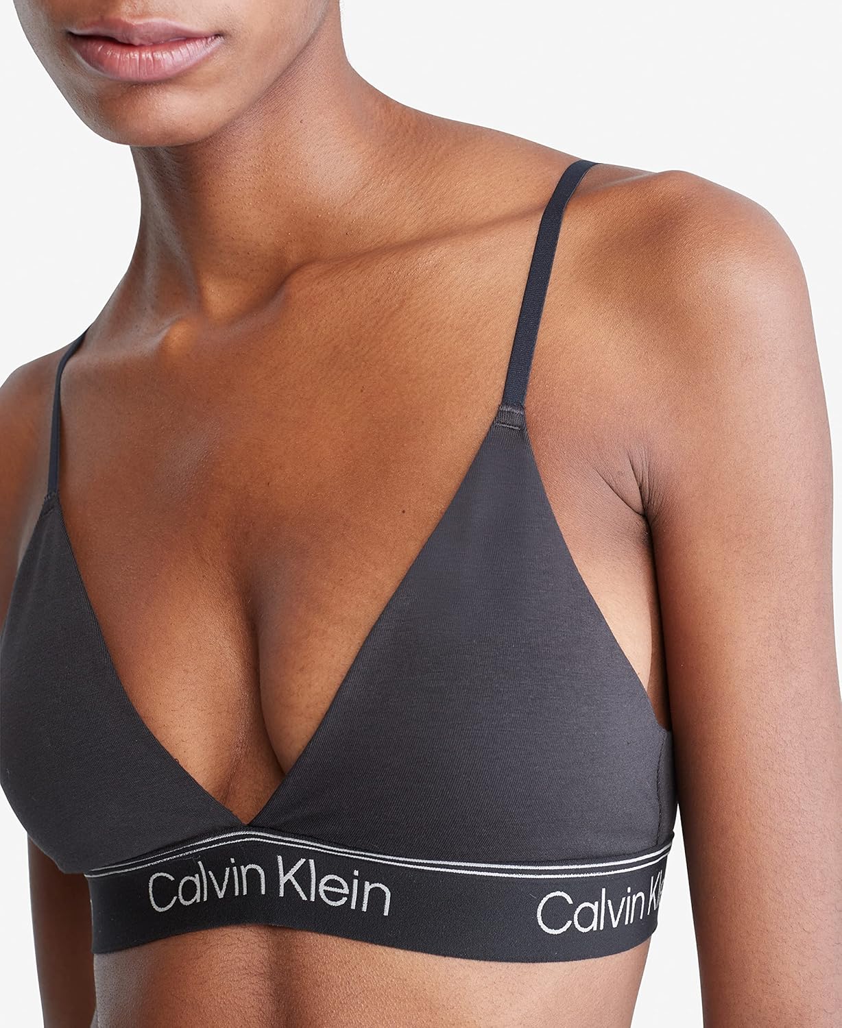 Calvin Klein Womens Intense Power Pride Lightly Lined Triangle Bralette - Image 3