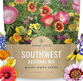 Southwest Regional Mix - Large 1 Ounce Packet - 15,000 Flower Seeds for ...