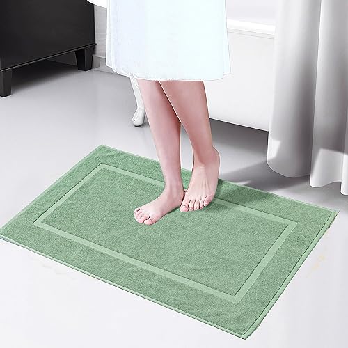 Vista 119 de HILLFAIR Juego de 12 toallas de algodón de 21.16 oz/m², 2 toallas de baño, 4 toallas de mano, 6 toallas de baño, toallas absorbentes de algodón Azul