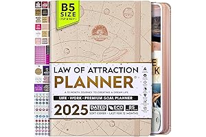 Law of Attraction Planner 2025: Elevate Productivity and Organization