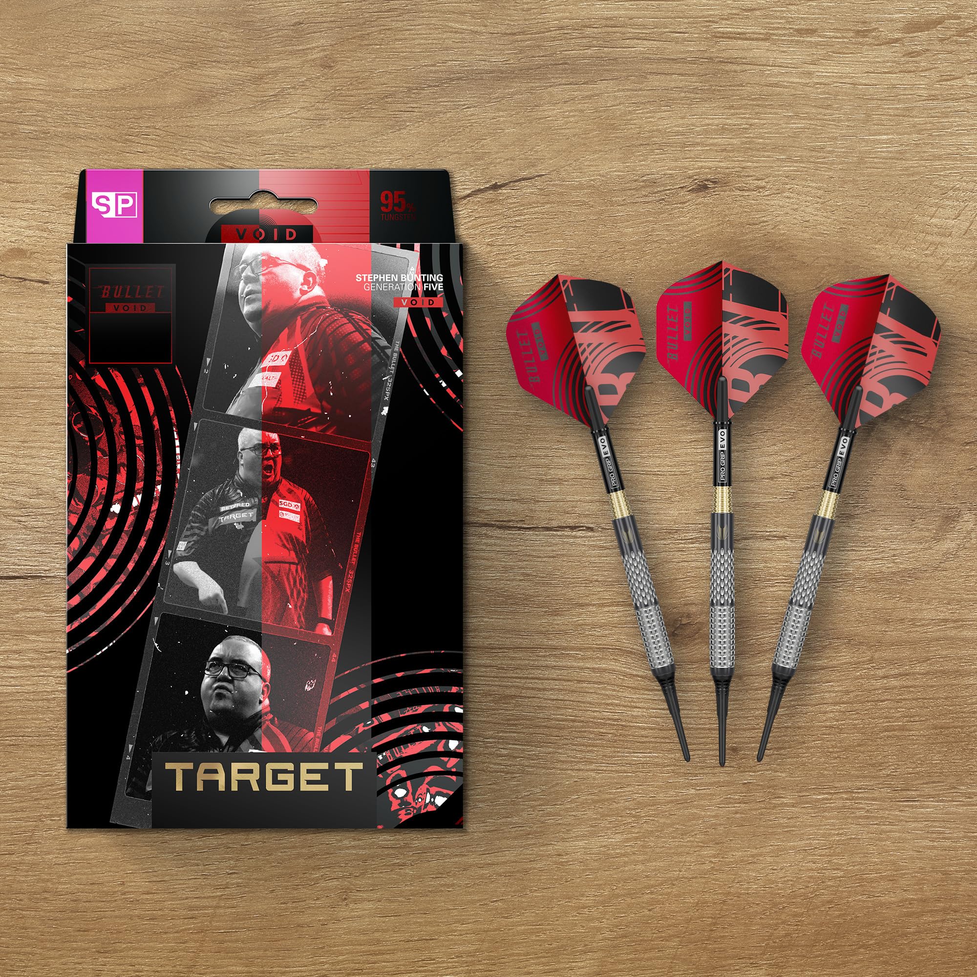 Amazon.co.jp: ターゲットダーツ Stephen Bunting G5 Voidソフトチップ