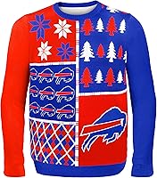 Vista 13 de FOCO NFL Unisex-Adult NFL Busy Block Ugly Sweater