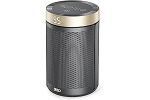 Oscillating Portable Heater with Digital Display