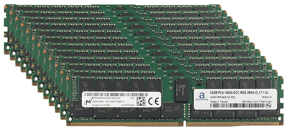 DDR4 メモリ詰合せ 384GB Amazon | Micron Original 384GB (12x32GB) サーバーメモリ
