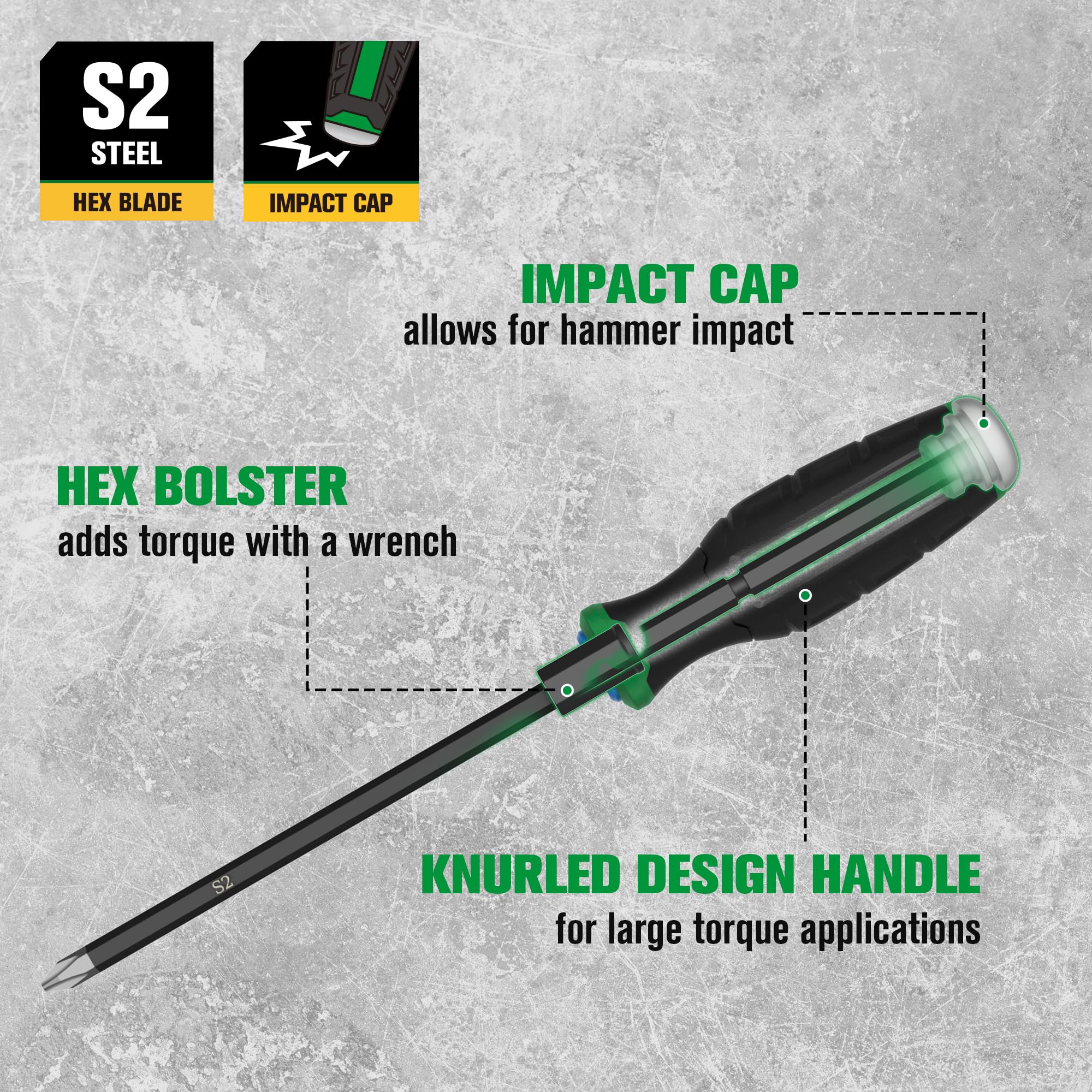 SK 2-Piece Demolition Screwdriver Set -3