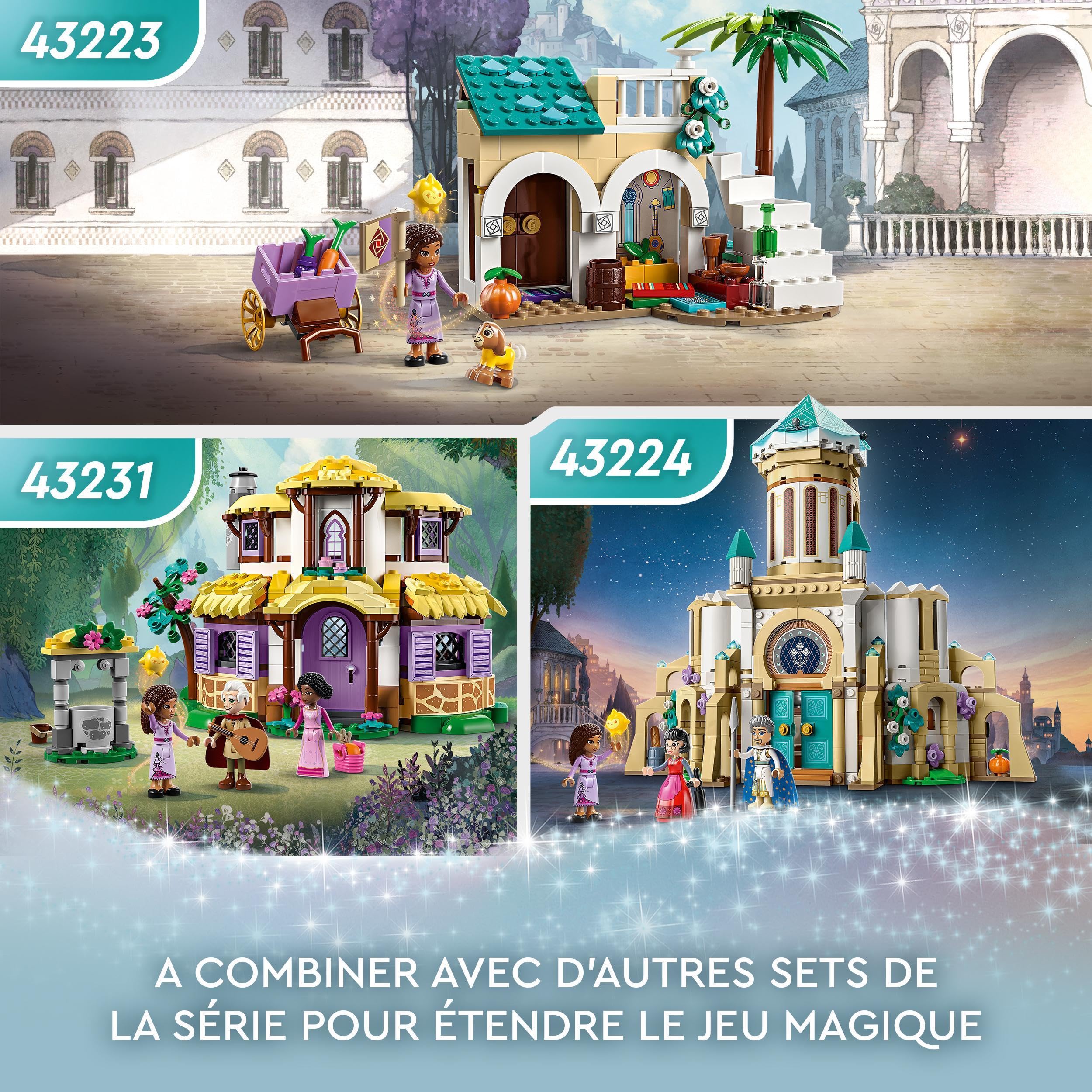 LEGO | Disney Le château du Roi Magnifico - Jouet de Construction 43224