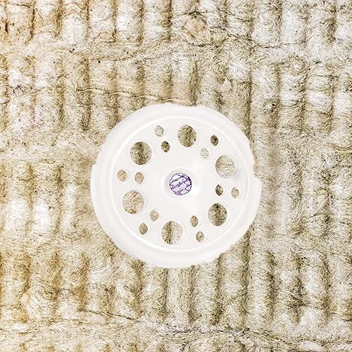 Miniatura 5 de Taiyin 200 Piezas 1.77 Pulgadas 45 mm Arandelas de Plástico Placa de Espuma Aislante Distribución de Carga Arandelas de Polipropileno para Fijación