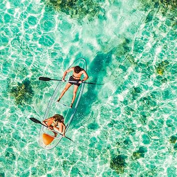 2 Person Clear Kayak/Clear Canoe/Transparent Kayak/11 Fit for Pool