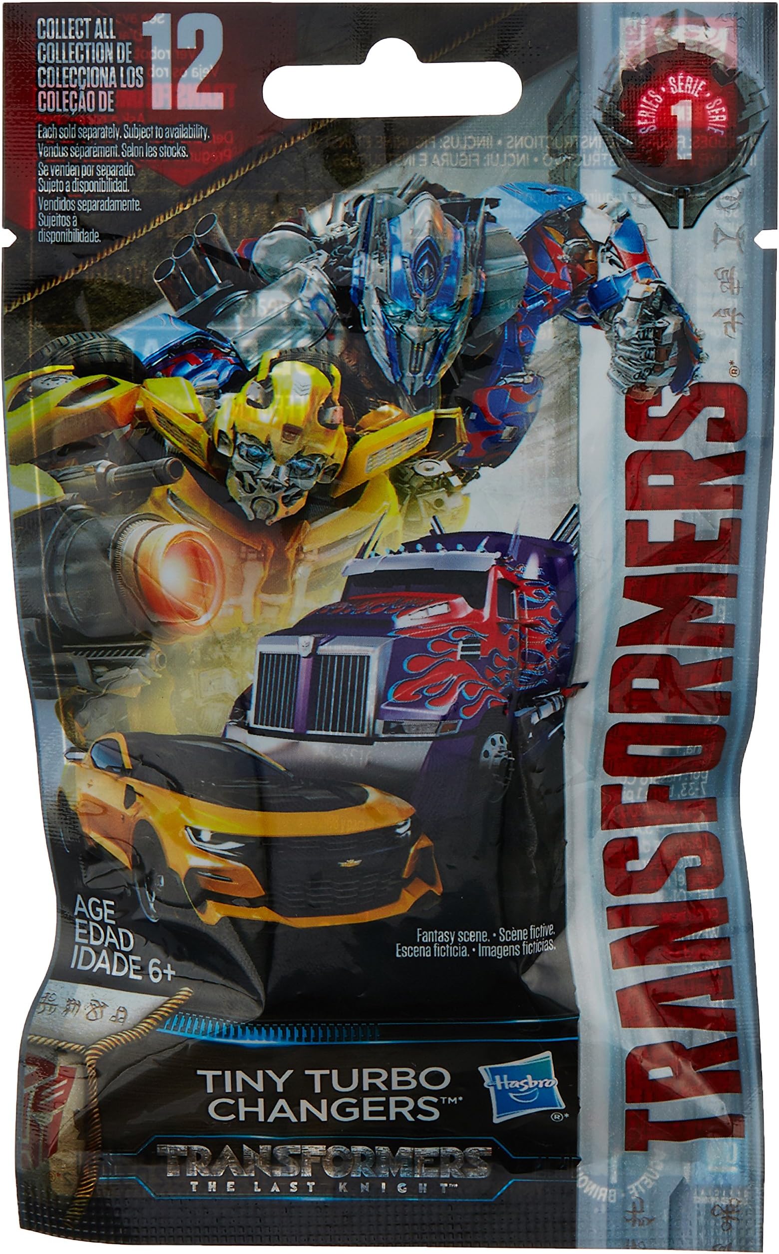 Transformers : The Last Knight Tiny Turbo Changers Series 2 Blind Bag, Ages 6 And Up Multicolor, Kid