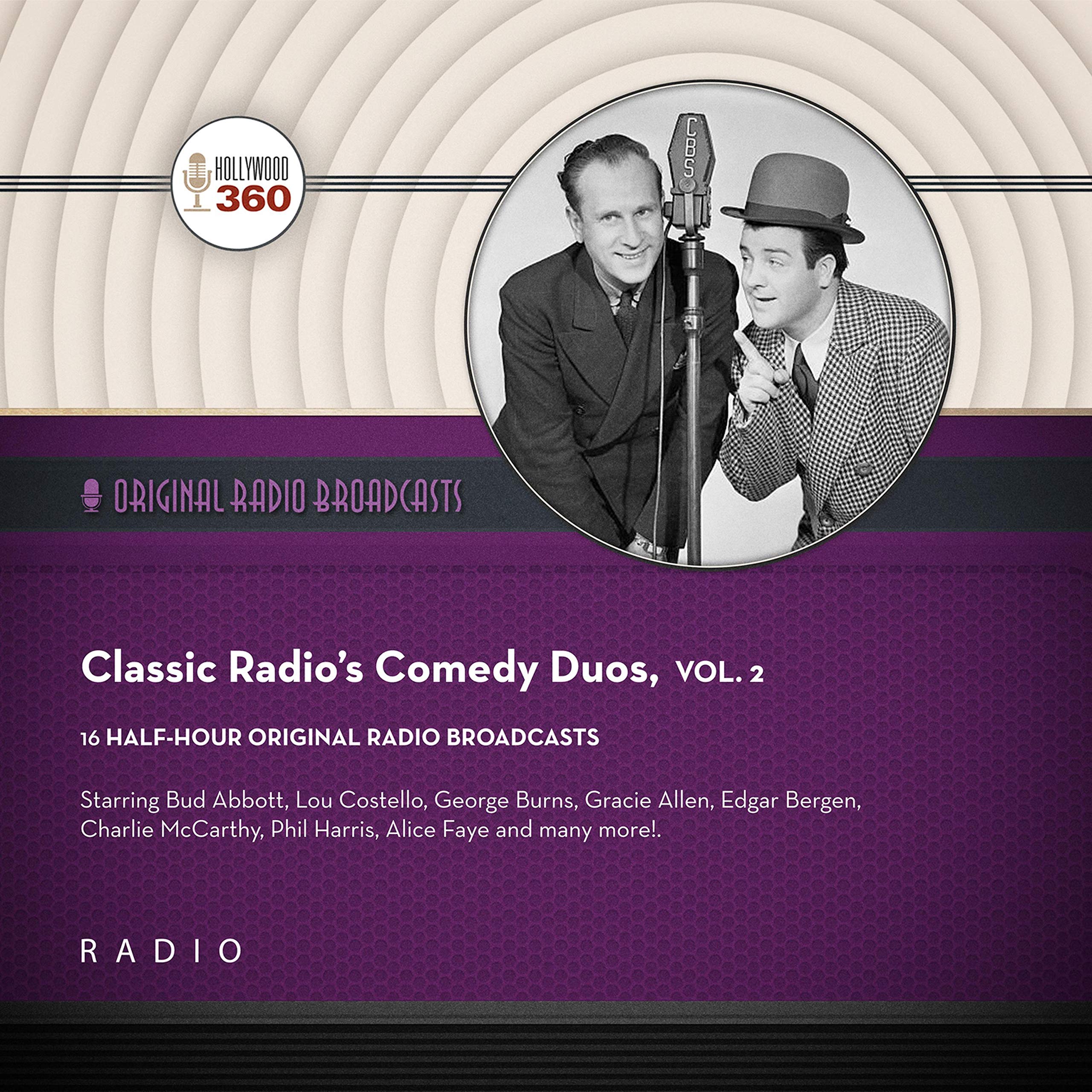Cover art for Classic Radio's Comedy Duos, Vol. 2