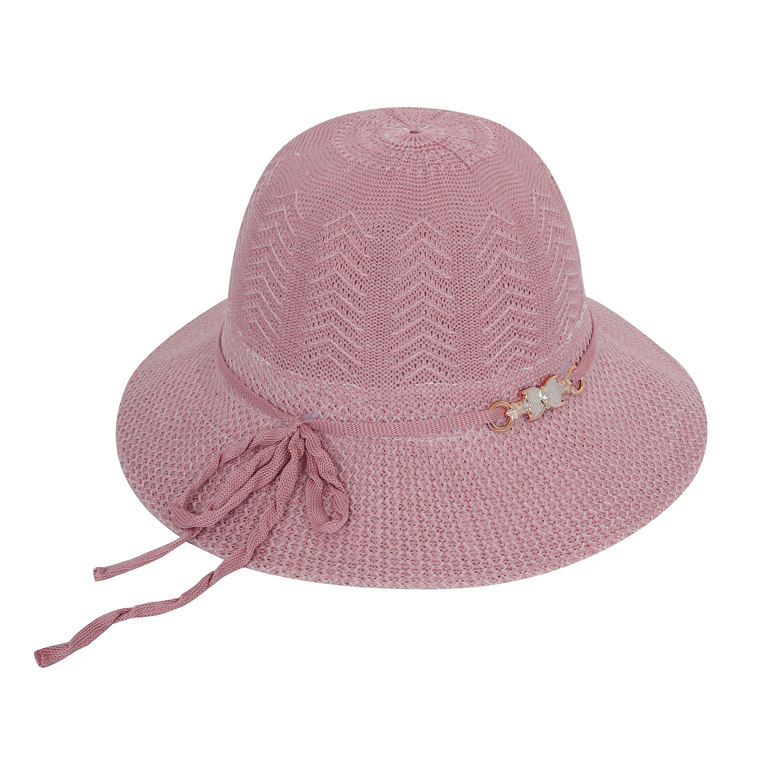 FabSeasons Long Brim Beach and Sun Hat/caps for Women & Girls