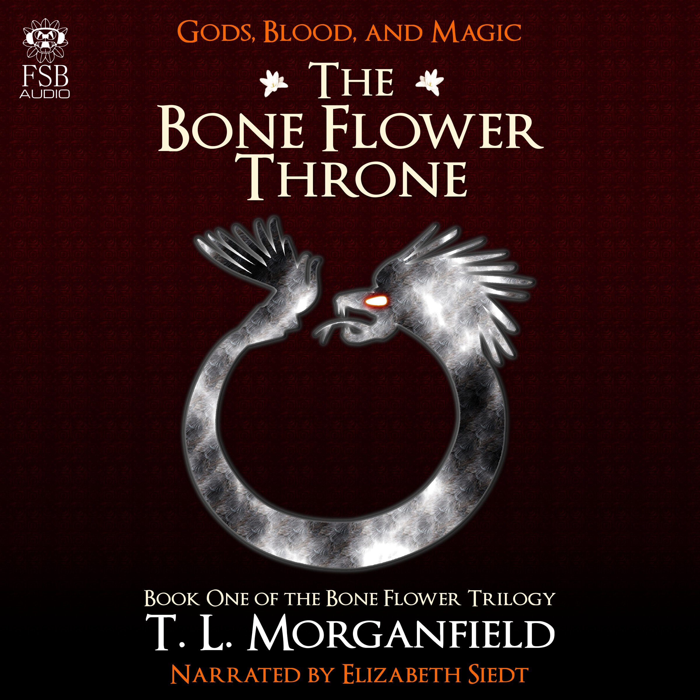Cover art for The Bone Flower Throne