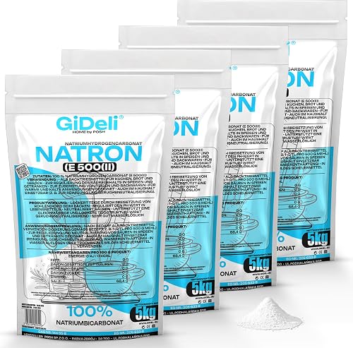 Sodium Bicarbonate Household Sodium Bicarbonate 4 x 5 kg …