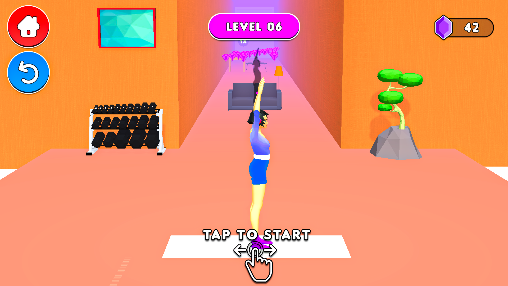 Flex Body Run: Yoga Pose Challenge – Race & Flex Girl Runner Game ...