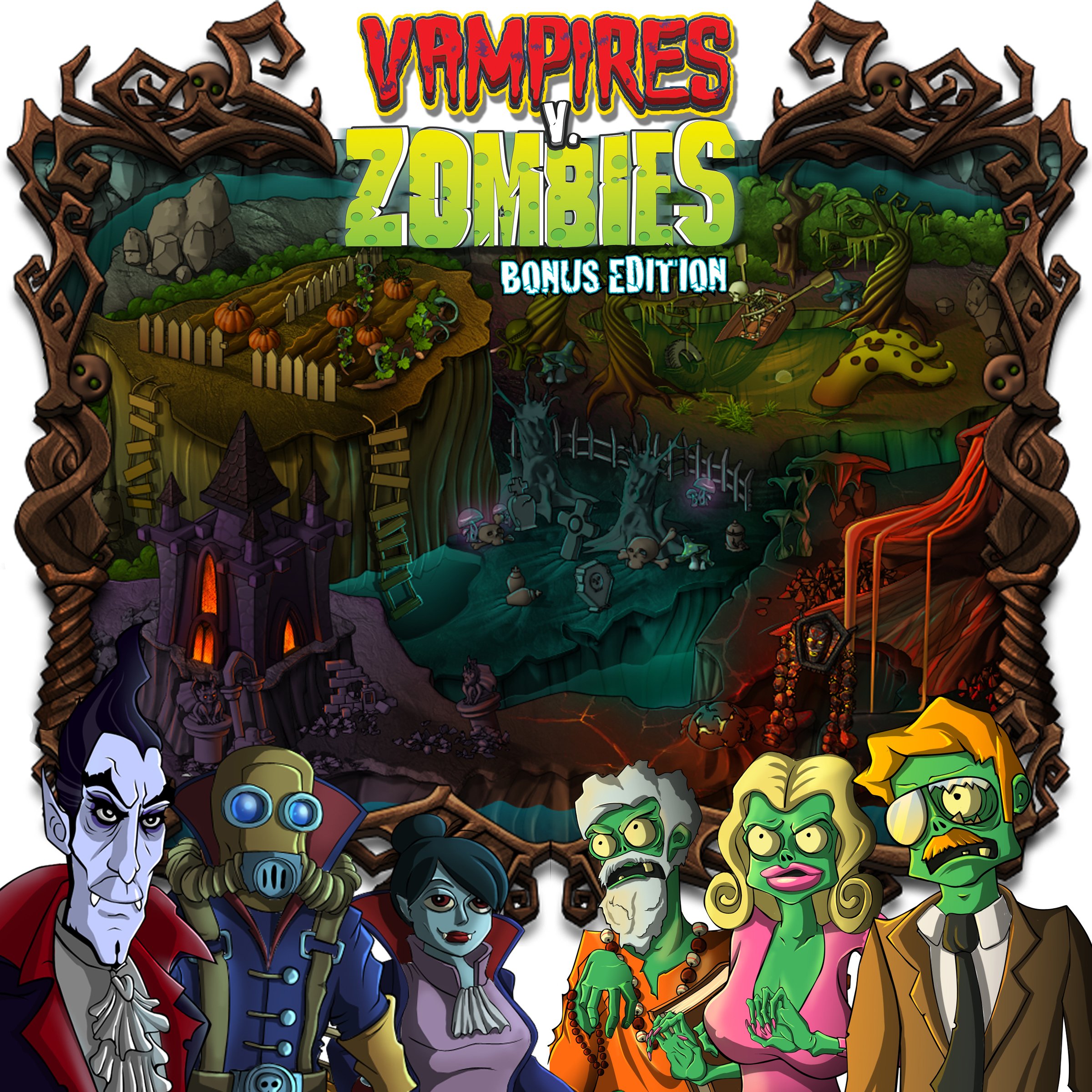 Vampire Vs Zombie The Vampire Zombie Boss From Plants Vs. Zombies